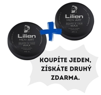 Lilien MEN-ART Vosk na vlasy a vousy - Black 45g