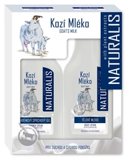 Naturalis dárková sada kosmetiky s Kozím mlékem 700 ml